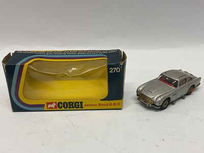 Lot 907 - Original Corgi Toys No 270 James Bond Aston...