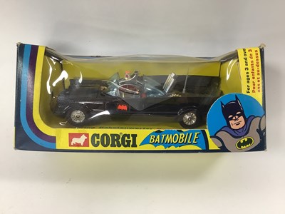 Lot 908 - Original Corgi Toys No 267 'Batmobile' 1976...