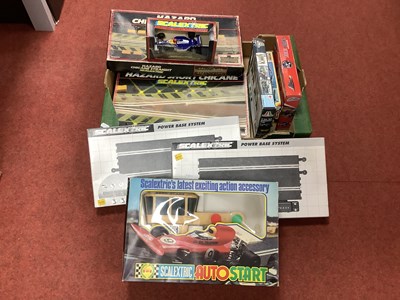 Lot 835 - Scalextric interest to include F1 racing slot...