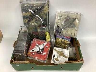 Lot 360 - A quantity of Diecast and plastic model...