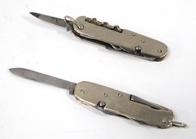 Lot 1296 - Combination Multi Tool Folding Pocket Knives,...