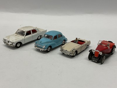 Lot 800 - Four Original Spot-On Diecast Vehicles,...