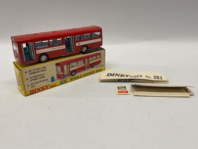 Lot 880 - Dinky No 283 Single Decker Bus, very good...