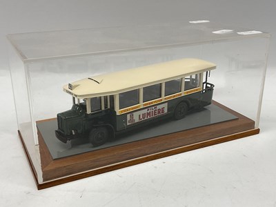 Lot 804 - A Model of a French Bus, by Solido, Code 3 in...