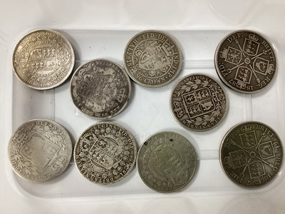 Lot 581 - GB XIX Century Silver Coinage, includes two...
