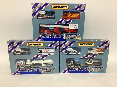 Lot 722 - Three Matchbox Convoy Diescast Model Action...