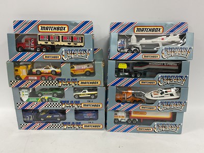 Lot 700 - Eight Matchbox Convoy and Team Diecast Model...