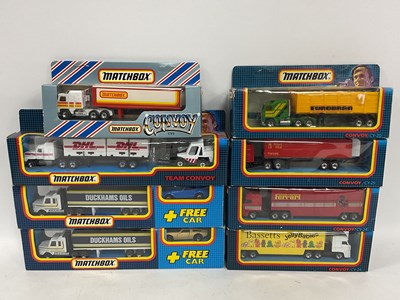 Lot 698 - Eight Matchbox Diecast Model Commercial...