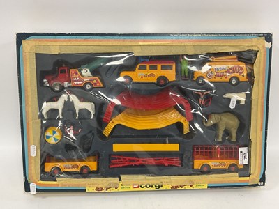 Lot 712 - A Corgi Circus #48 Jean Richard Circus Diecast...