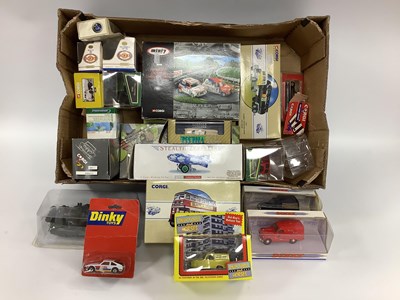 Lot 838 - Approximately Twenty Five Diecast and Tinplate...