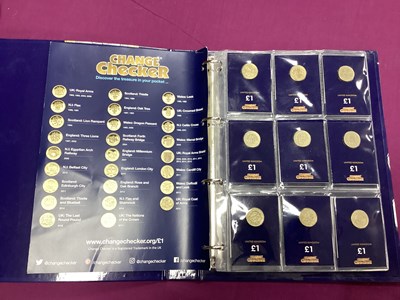 Lot 513 - A Change Checker Great One Pound Coin Race...