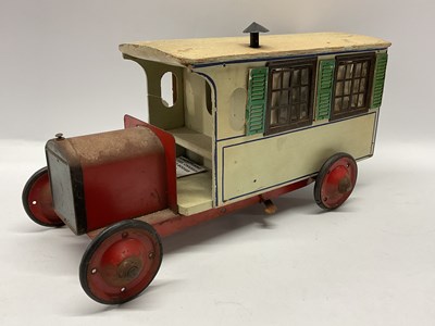 Lot 839 - An original 1930s wooden / pressed steel...