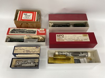 Lot 857 - Five 'OO' Gauge/4mm Kit Built Steam...