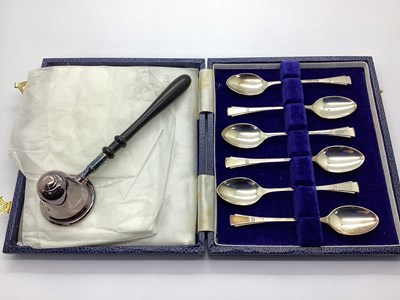 Lot 12 - A Set of Six Hallmarked Silver Demitasse...