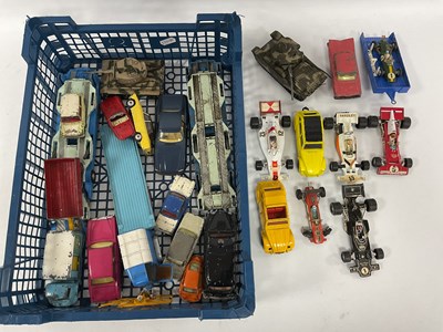 Lot 666 - A quantity of original Diecast model vehicles,...