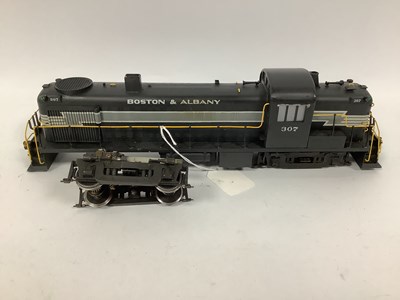 Lot 452 - A '0 Gauge'/7mm Brass U.S.A. Outline Alco RS-3...