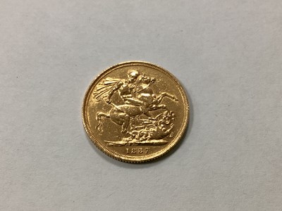 Lot 685 - 1887 Victoria Young Head Gold Sovereign,...