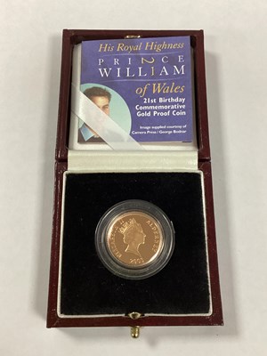 Lot 696 - 2003 Royal Mint Alderney Gold Proof £25, to...