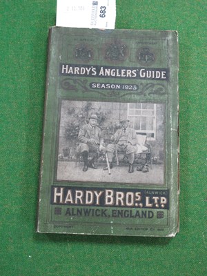 Lot 683 - Fishing - Hardy's Angler's Guide Season 1923,...