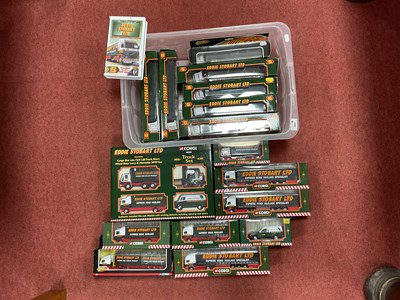 Lot 593 - Nineteen Corgi Diecast model commercial...