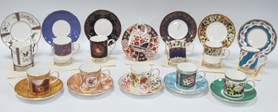 Lot 1224 - The Coalport Museum Historic Coffee Cup...
