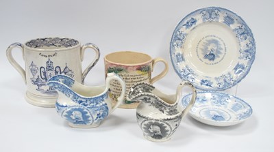 Lot 1127 - A Mid XIX Century Pearlware Pottery...