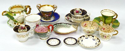 Lot 1084 - A Selection of Rockingham and Other Teawares,...