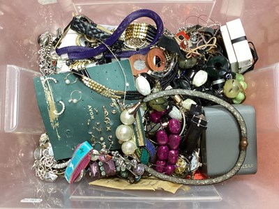 Lot 235 - A Quantity of Modern Costume Jewellery, etc :-...
