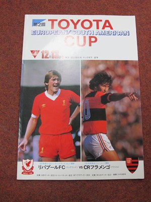 Lot 458 - Liverpool v. Flamengo 1981 Programme From The...
