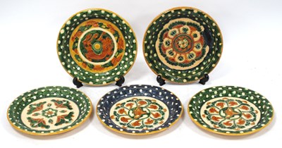 Lot 1197 - Oriental - Chinese Pottery Plates, with...
