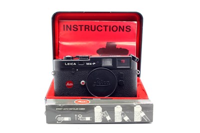 Lot 1386 - Leica M4-P 35mm Rangefinder Camera Body 1983,...