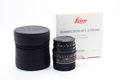 Lot 1403 - Leica Summicron-M E30 50mm f/2 lens, 1998,...