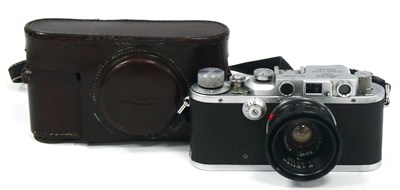 Lot 1381 - Leica IIIb DRP 35mm Rangefinder Camera 1939-40,...