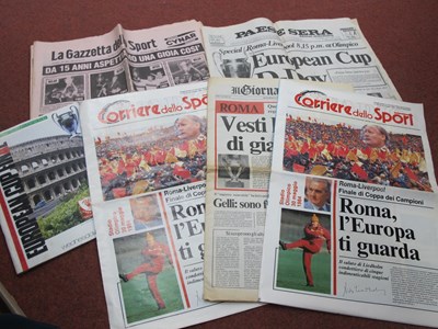 Lot 459 - 1984 Liverpool v. Roma European Cup Final...