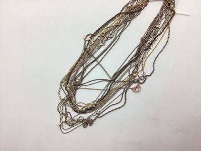 Lot 202 - A Collection of Fifteen Assorted Chains,...