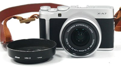 Lot 1379 - Fujifilm X-A7 Mirrorless 24.2MP Digital Camera,...
