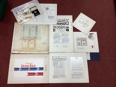 Lot 1523 - Smoking Advertising Original Artwork for...