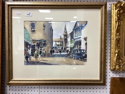 Lot 1509 - Anthony Avery (British XX Century) 'Hay on Wye'...