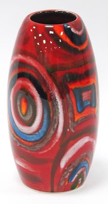 Lot 1231 - Anita Harris Labyrinth Skittle Vase, H17cm,...