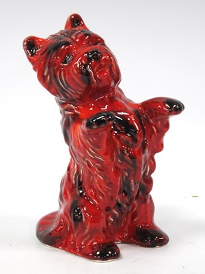 Lot 1169 - Anita Harris Model of a Cute Begging Westie...
