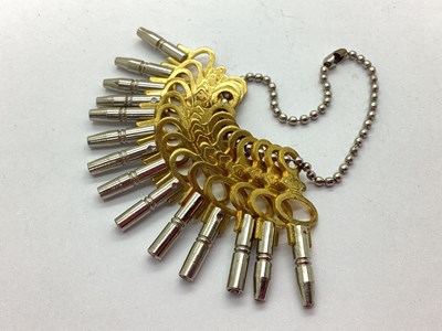 Lot 333 - A Collection of Assorted Pocket Watch Keys