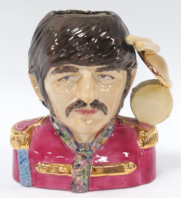 Lot 1234 - Peggy Davis Pop Legend Character Jug 'Beatles...