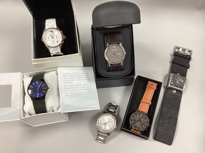Lot 286 - A Collection of Modern Wristwatches, including...