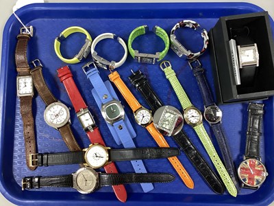 Lot 251 - A Collection of Assorted Modern Wristwatches,...
