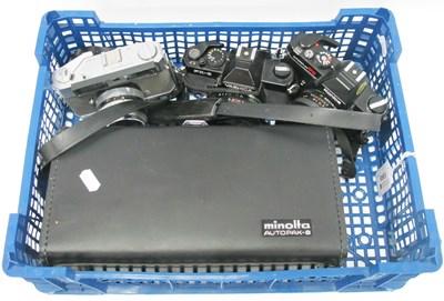 Lot 1395 - Minolta Autopak-8 D6 Super 8 8mm film camera...