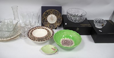 Lot 1007 - XIX Century and Later Drinking Glasses, Winton...