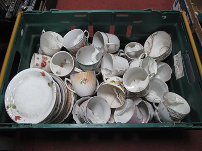 Lot 1089 - XIX Century and Edwardian Moustache Cups and...