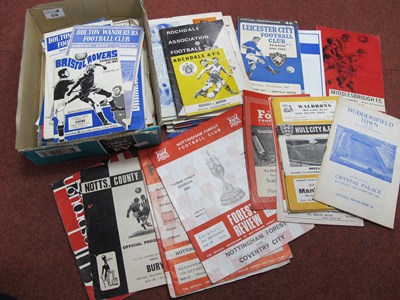 Lot 576 - 1960s Programmes, Mansfield, Wolves,...