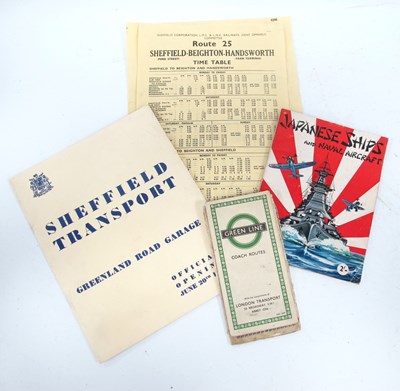 Lot 1401 - Sheffield Transport, 1930s London Transport...