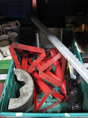 Lot 1151 - Tools - selection of shims, air tools, boxes...